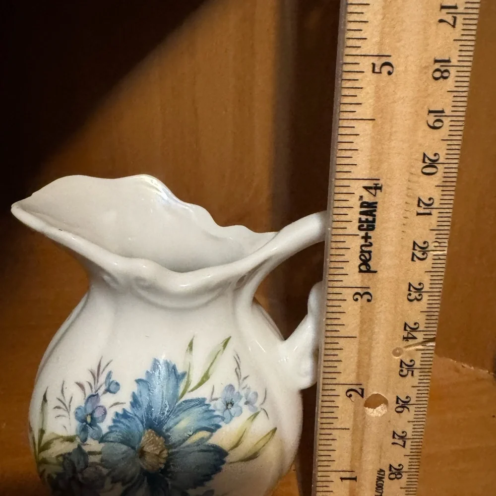 Floral mini Ceramic Pitcher